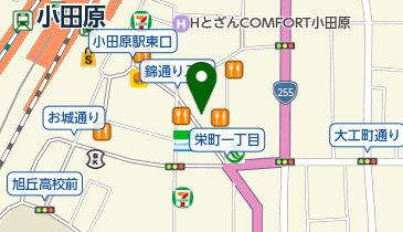 和真メガネ 小田原東口駅前店の地図画像