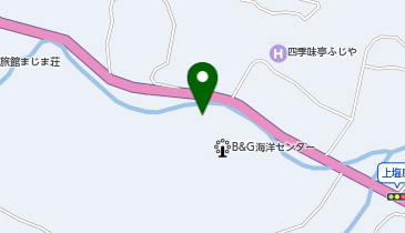 塩原温泉 華の湯の地図画像