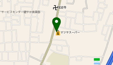 マツヤスーパー 大塚店の地図画像