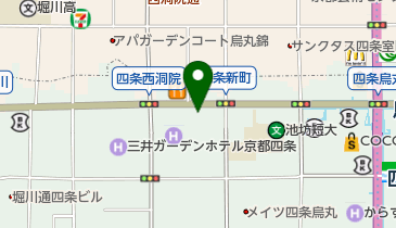 プティエルセーヌ 京都四条店の地図画像