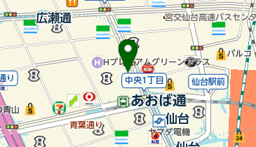 DR.MARTENS SENDAI(ドクターマーチン センダイ)の地図画像