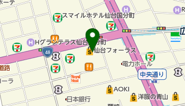 DR.MARTENS SENDAI FORUS(ドクターマーチン センダイ フォーラス)の地図画像