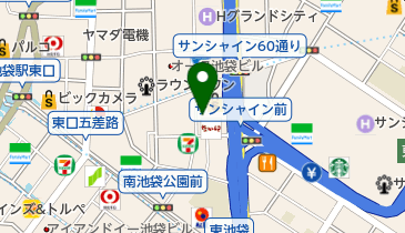 DR.MARTENS IKEBUKURO SUNSHINE St.(ドクターマーチン イケブクロ サンシャインドオリ)の地図画像