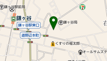 カットオンリークラブ コープ鎌ヶ谷店の地図画像