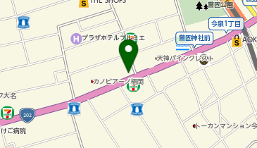 BILLY'S ENT(ビリーズエンター) 福岡店の地図画像