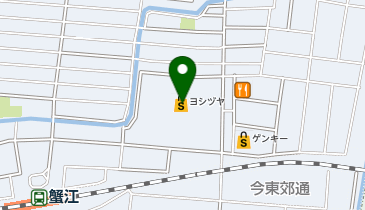 ニューウオジョウ ヨシヅヤJR蟹江駅前店の地図画像
