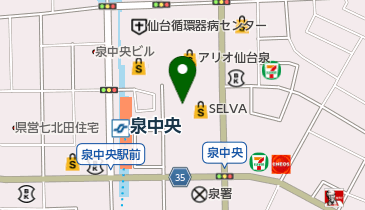 たごさく 仙台セルバ店の地図画像