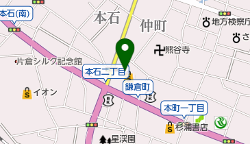 たごさく 八木橋百貨店の地図画像
