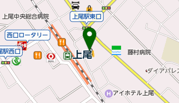 たごさく 丸広百貨店 上尾店の地図画像