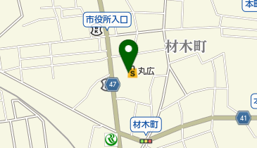 たごさく 丸広百貨店 東松山店の地図画像