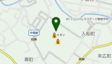 銀座 コージーコーナー イオン秦野店の地図画像