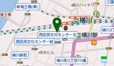 フレスタモール CAZL(カジル)横川の地図画像