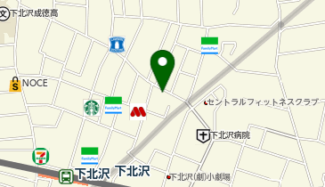クリーニング テイト 下北沢店の地図画像