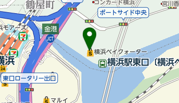 中央コンタクト・メアシス 横浜ベイクォーター店の地図画像