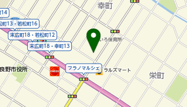 フラノマルシェ2の地図画像