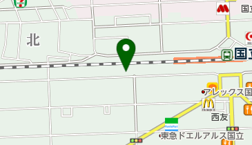 くにたち野菜 しゅんかしゅんかの地図画像