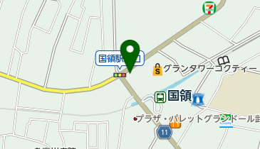 壱角家 国領店の地図画像