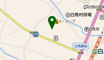 THE NORTH FACE GRAVITY HAKUBA(ザ ノース フェイス グラヴィティ ハクバ)の地図画像