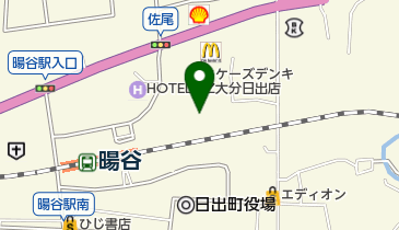 ポッポおじさんの大分からあげ 日出店の地図画像