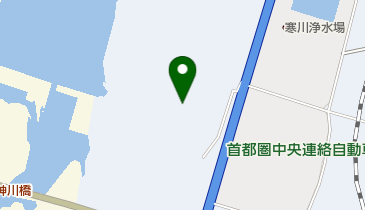 川とのふれあい公園の地図画像
