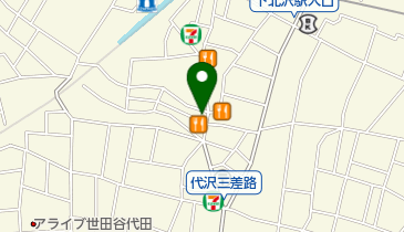 三叉灯 sansato(サンサトウ)の地図画像