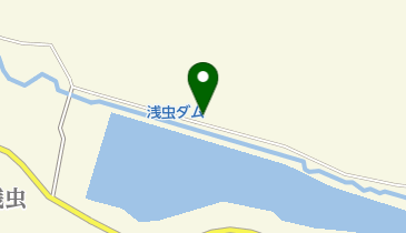 浅虫ダム管理所の地図画像