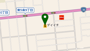 メガネサロン アピアの地図画像