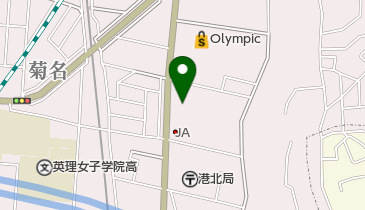 菊名ウォータープラザの地図画像