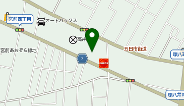 オーデリック株式会社 東京ショールームの地図画像