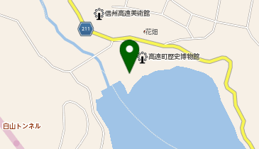 高遠ダム管理所の地図画像