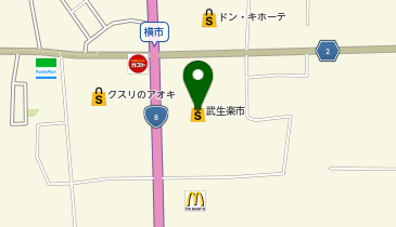 TAKEFU RAKUICHI(エスカモール武生楽市)の地図画像