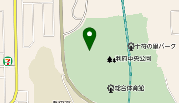 利府町中央公園野球場の地図画像