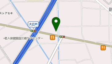 星乃珈琲店 三郷店の地図画像