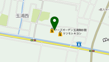 うさちゃんクリーニング フーズガーデン玉浦店の地図画像