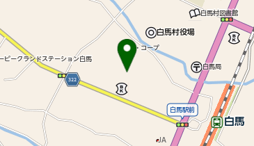 ドラッグストアマツモトキヨシ 白馬店の地図画像