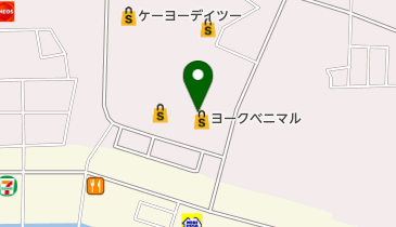 うさちゃんクリーニング ヨークベニマル千代田モール店の地図画像