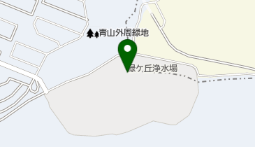 奈良市 緑ヶ丘浄水場の地図画像