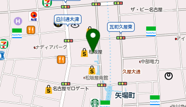 ロジェ ヴィヴィエ 名古屋松坂屋ブティックの地図画像