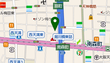 日本予防医学協会附属診療所 ウェルビーイング南森町の地図画像