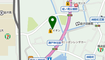 QB HOUSE(キュービー ハウス) イオン金沢八景店の地図画像