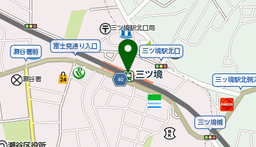 QBハウス(キュービーハウス) 相鉄三ツ境駅店の地図画像