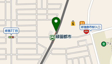 QBハウス(キュービーハウス) 相鉄緑園都市駅店の地図画像