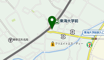 QBハウス(キュービーハウス) 小田急東海大学前駅店の地図画像