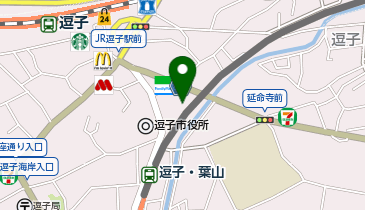 QBハウス(キュービーハウス) 京急逗子・葉山駅店の地図画像