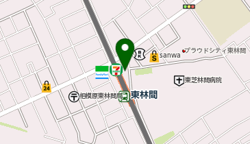 QBハウス(キュービーハウス) 小田急東林間店の地図画像