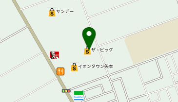 The Big(ザ・ビッグ) 矢本店の地図画像