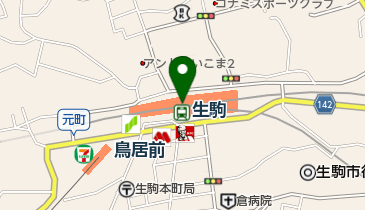 Manneken(マネケン) 近鉄生駒店の地図画像