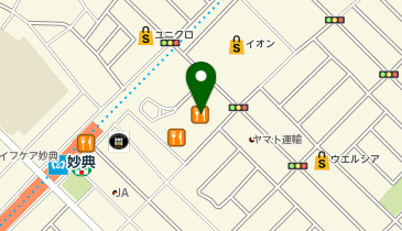 QB HOUSE(キュービー ハウス) イオン市川妙典店の地図画像