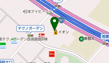 QB HOUSE(QBハウス) イオン幕張店の地図画像
