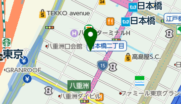 リ-ガルファクトリ-ストア 八重洲店の地図画像